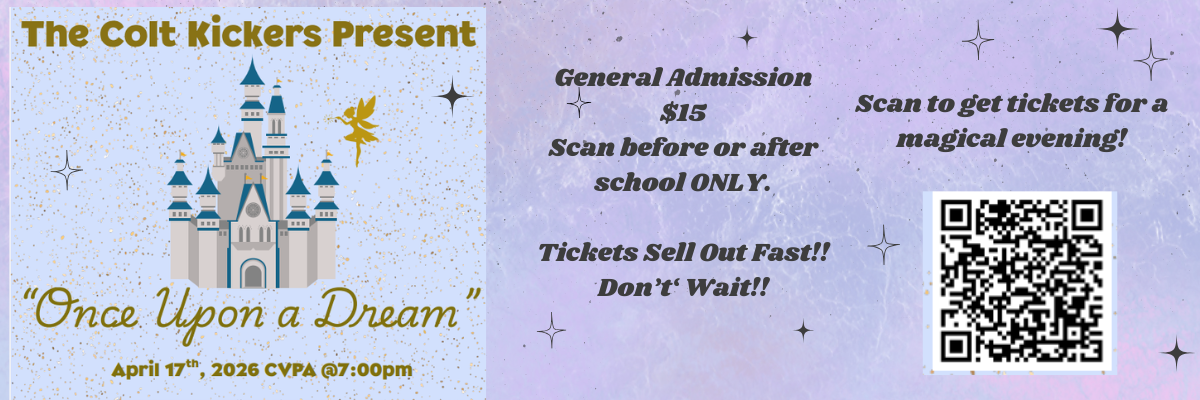 General Admission 15 Scan before or after school ONLY. Tickets Sell Out Fast Dont‘ Wait