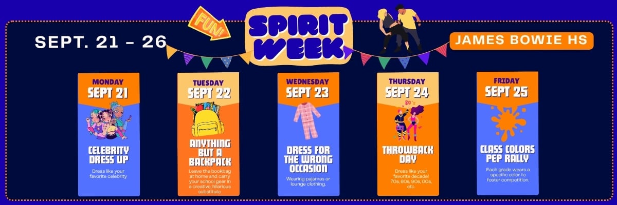 HOmecom ing SpIRIT WEEK