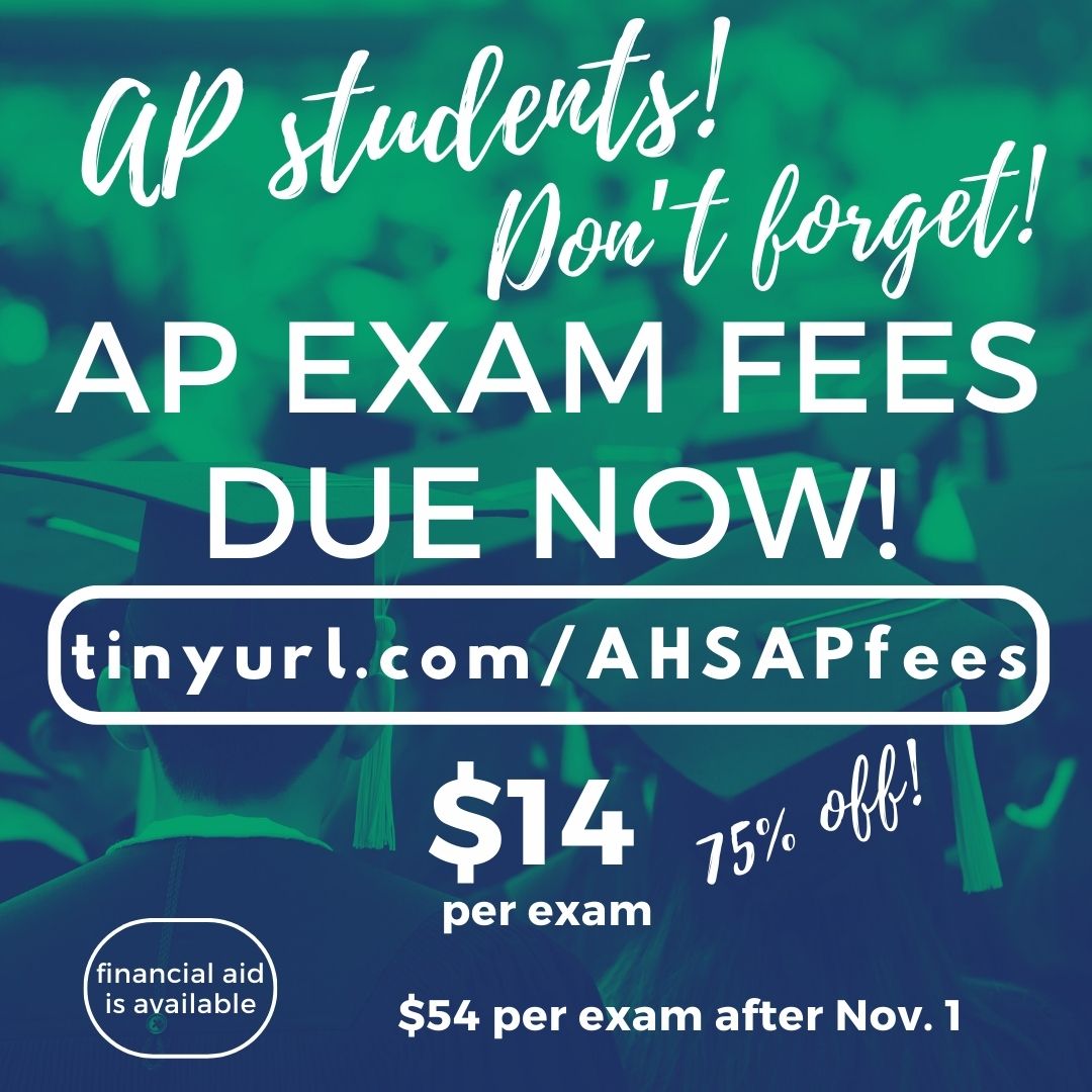AP Students Your Payments Are Due Right Now Only 14 Arlington High ap-students-your-payments-are-due-right-now-only-14-arlington-high