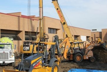 Construction getting started on Workman classroom addition