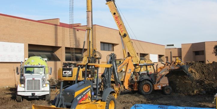 Construction getting started on Workman classroom addition