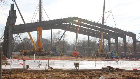 Steel going up for the AHS MAC