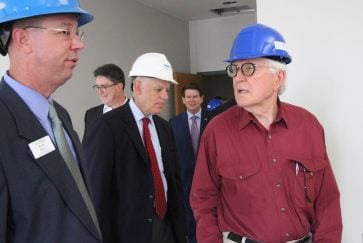 Dan Dipert tours the CTC while it's under construction