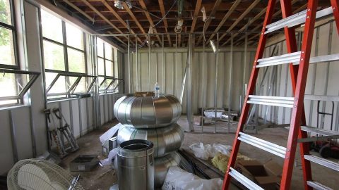 Construction at Kooken