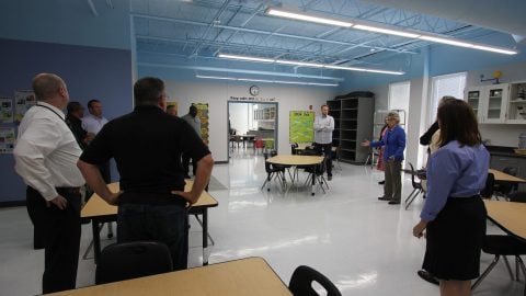 CBOC members tour Miller Elementary