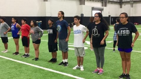 Band practice in the MAC