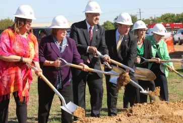 Ag Center groundbreaking ceremony