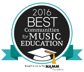 Logo for Best Communities for Music Education