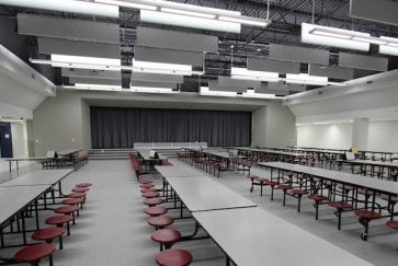 Renovated Corey cafeteria