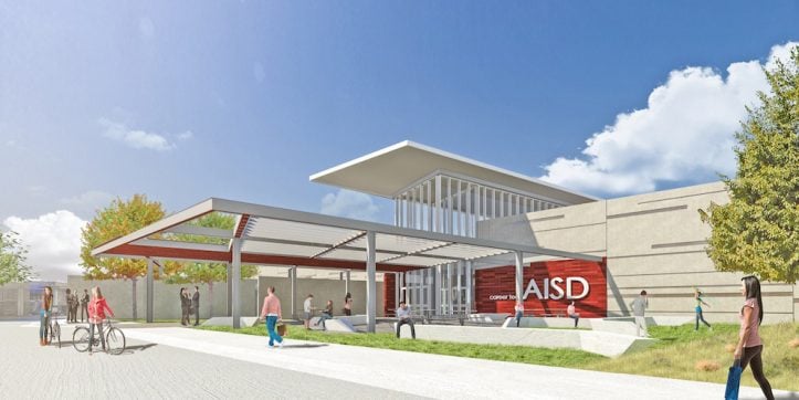 CTC student entrance rendering