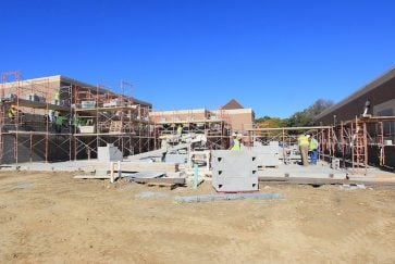 Ellis Elementary addition under construction
