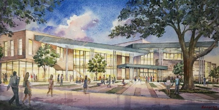 Fine Arts Center rendering