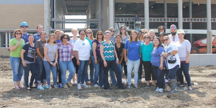 McNutt teachers visit their future school