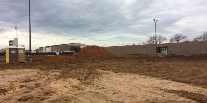 Groundwork beginning for Sam Houston addition