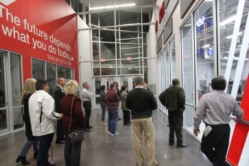 The CBOC tours the CTC