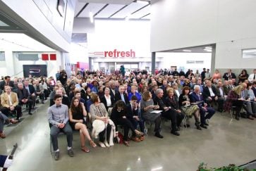CTC dedication crowd
