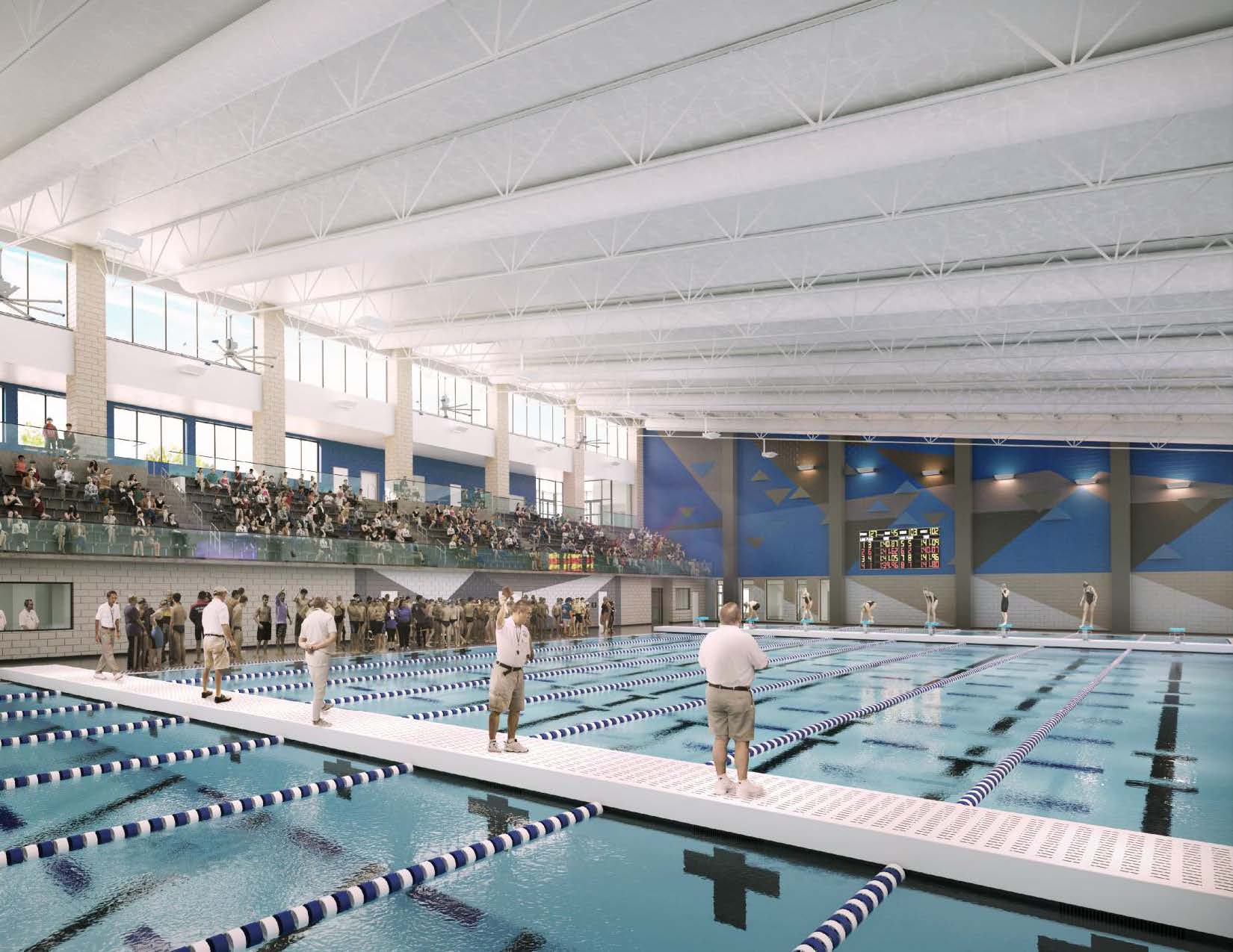 Rendering of future AISD Athletics Complex