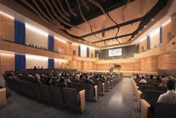 Rendering of future AISD Fine Arts Center