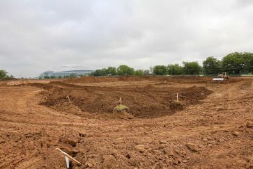Groundwork starting for the future AISD Fine Arts Center and Athletics Complex