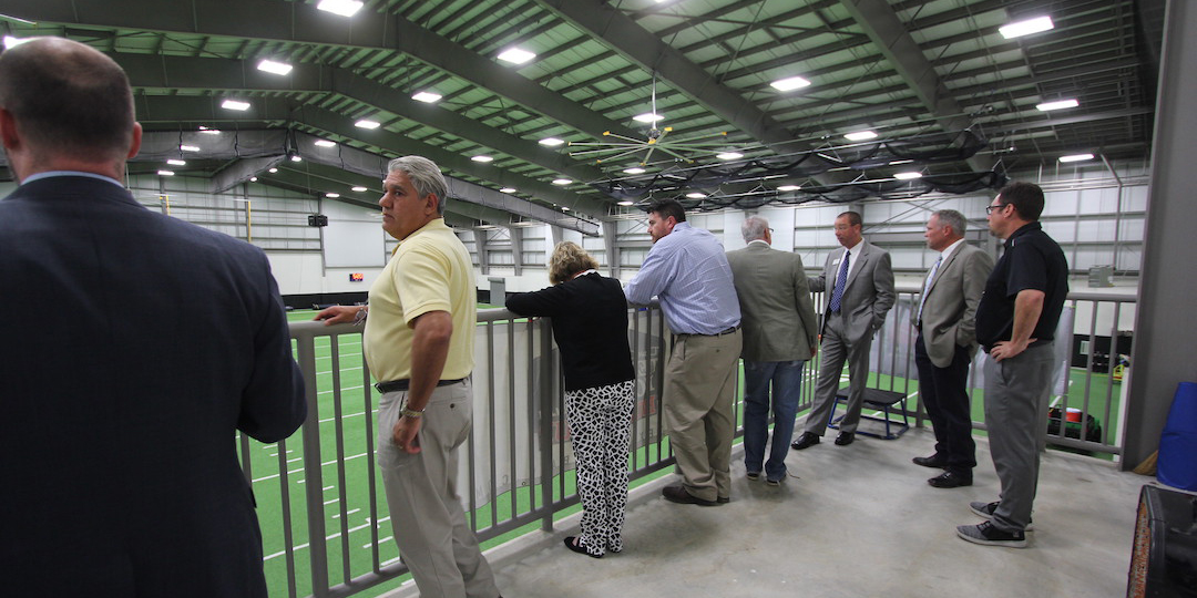 Citizen Bond Oversight Committee tours the Lamar Multipurpose Activity Center