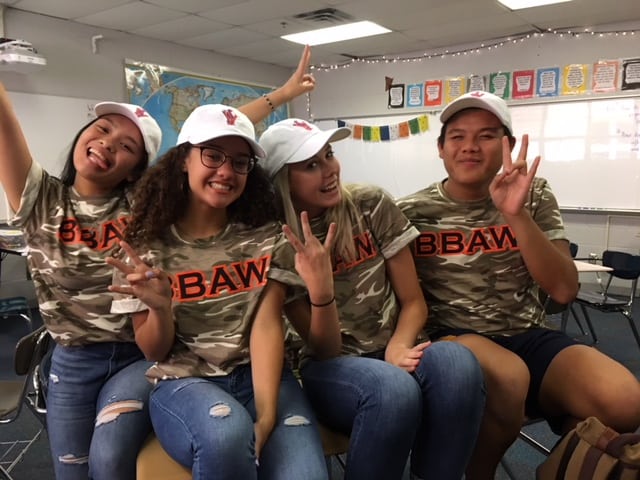 BBAW shirts $15 \ Vols white baseball caps for $20. Sold in Room 704