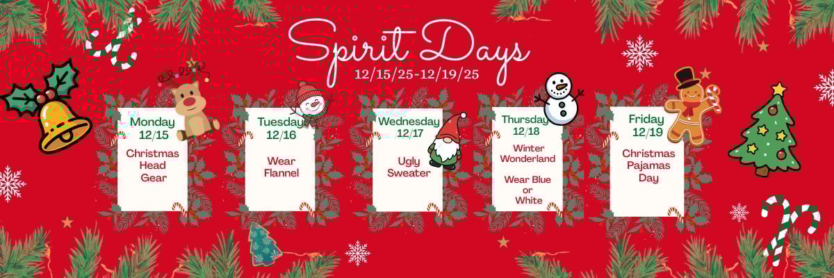 2025 SpiritDays Dec
