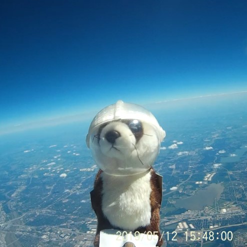 Weather balloon launch