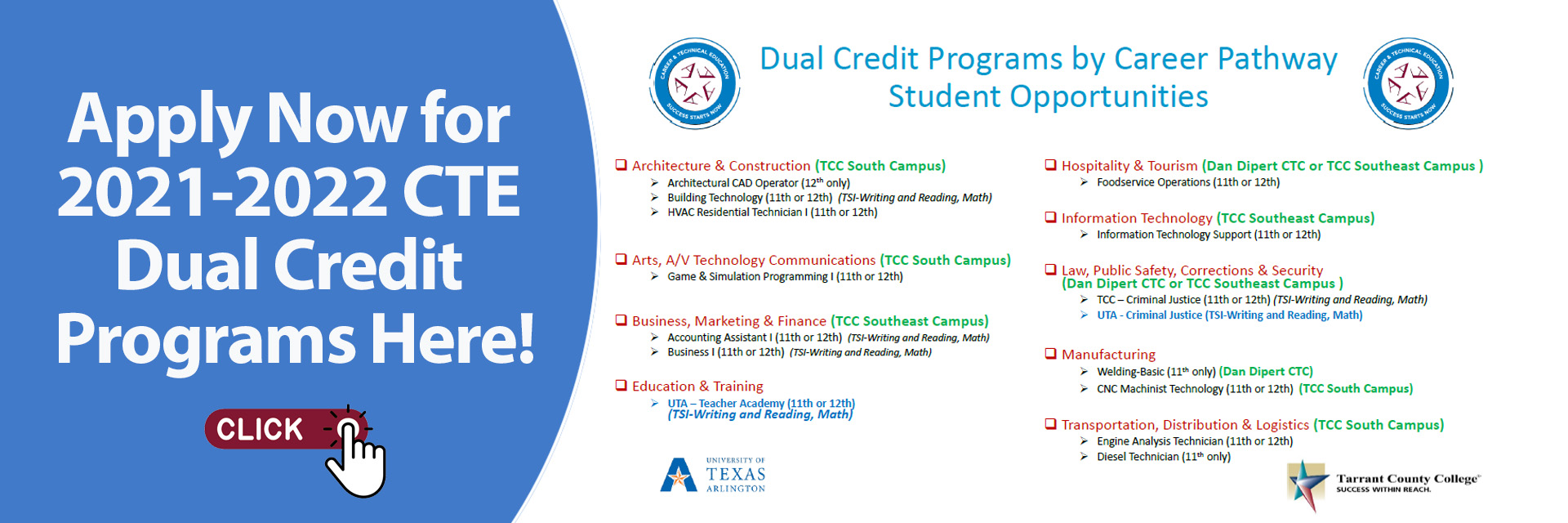 Home Arlington Isd Dan Dipert Career And Technical Center uta 2021 2022 calendar