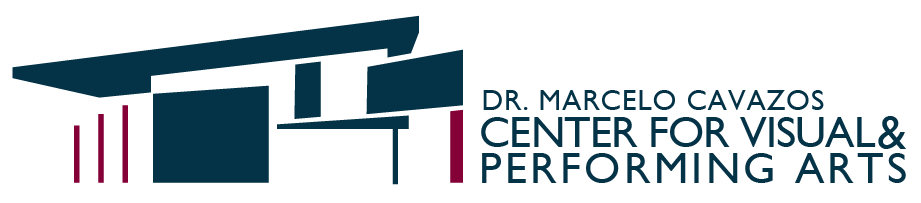 DRC-CVPA_Logo Dr. Marcelo Cavazos Center for Visual and Performing Arts