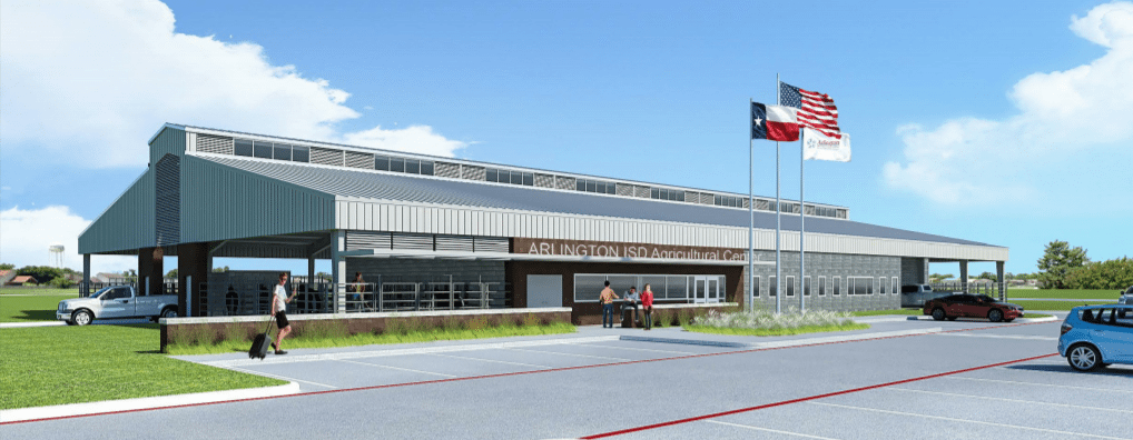 Mock up picture of the Agricultural Science Center.