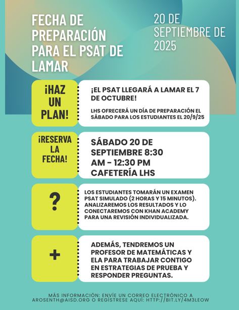 PSAT Prep Day Spanish