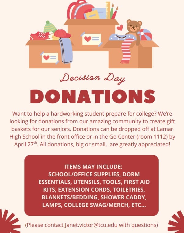 decision day donations