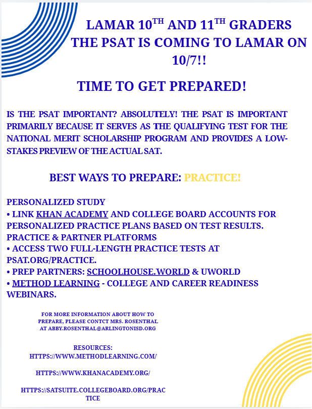 psat prep flyer