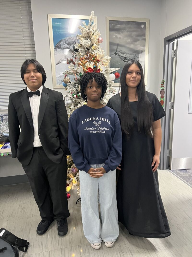 Image for the Tweet beginning: PTECH students are getting into