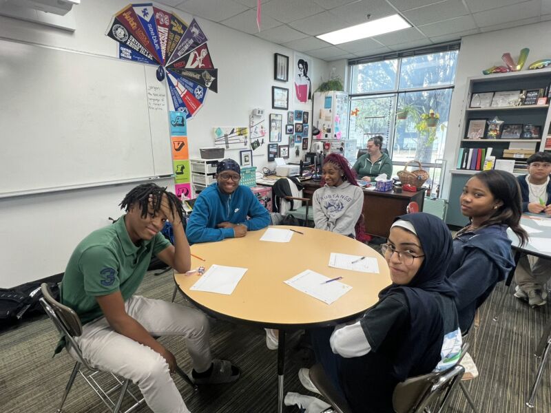 Image for the Tweet beginning: Our PTECH seniors visited Nichols