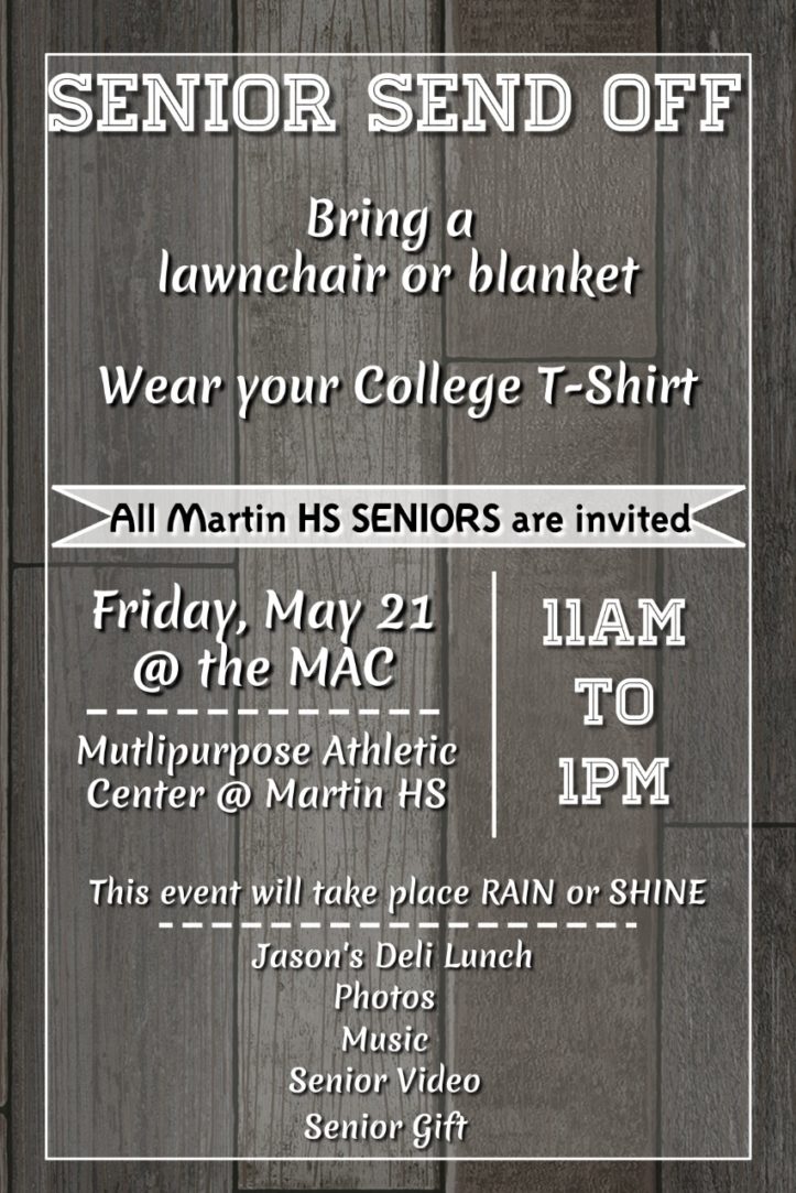 Senior SendOff Martin High School