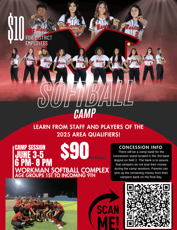 Martin Camp flyer 2025