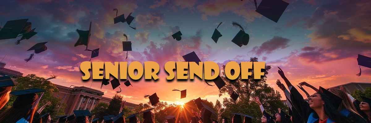Senior Sendoff Banner