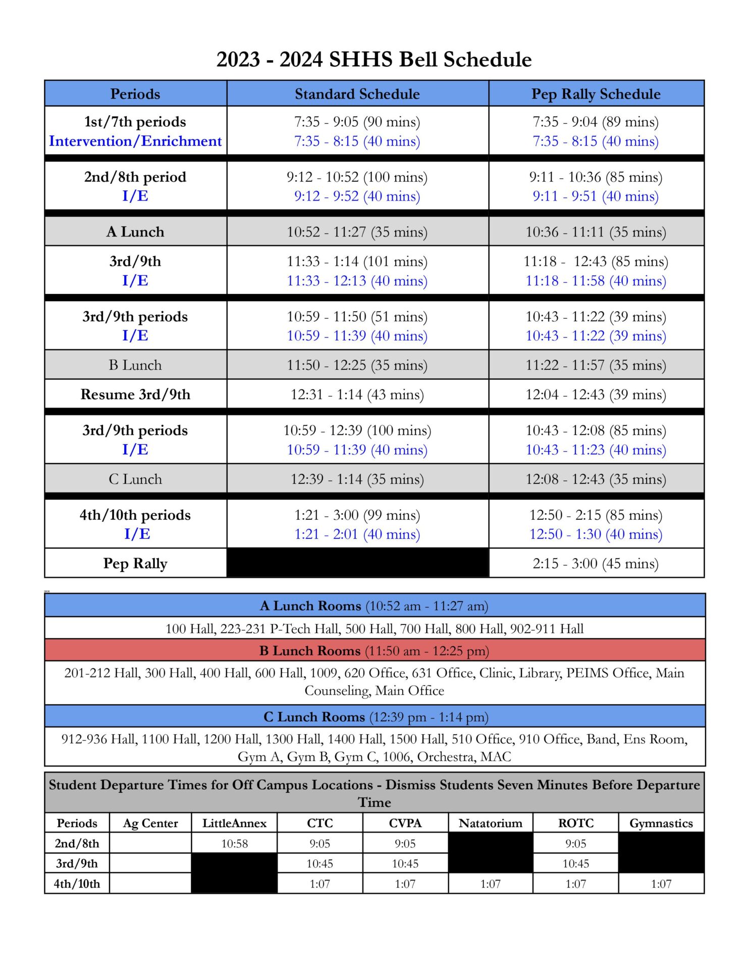 bell-schedule-sam-houston-high-school