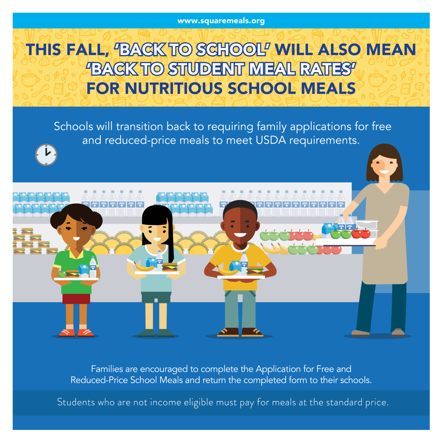 Back to School Meal Rates Seguin High School