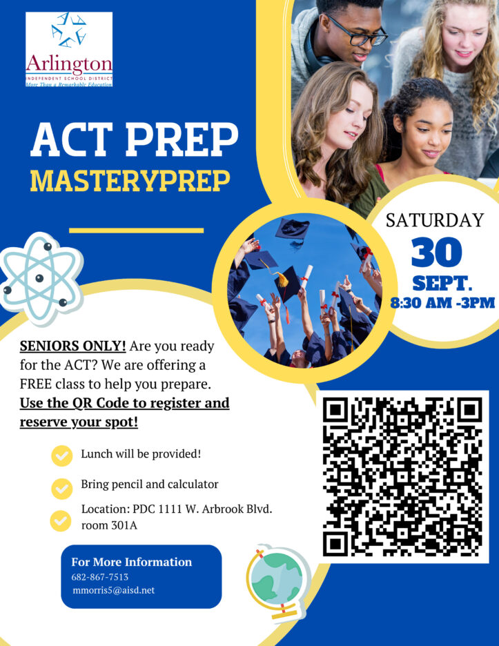 Correct QR Code ACT Flyer