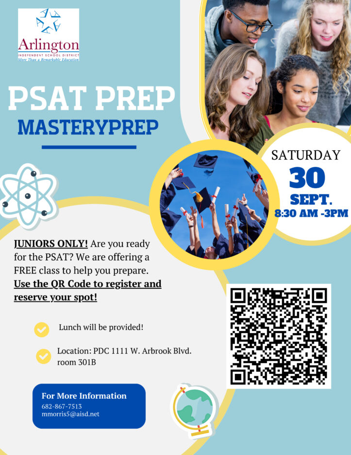 Correct QR Code PSAT Flyer
