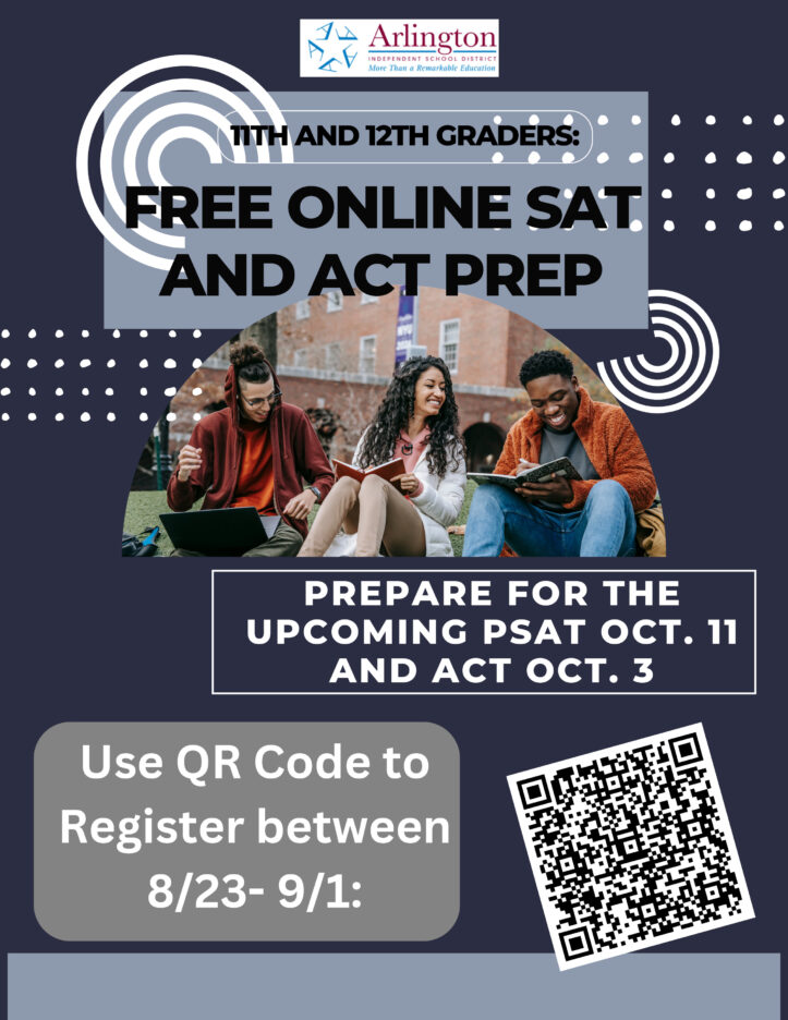 Online SAT and ACT Prep Flyer
