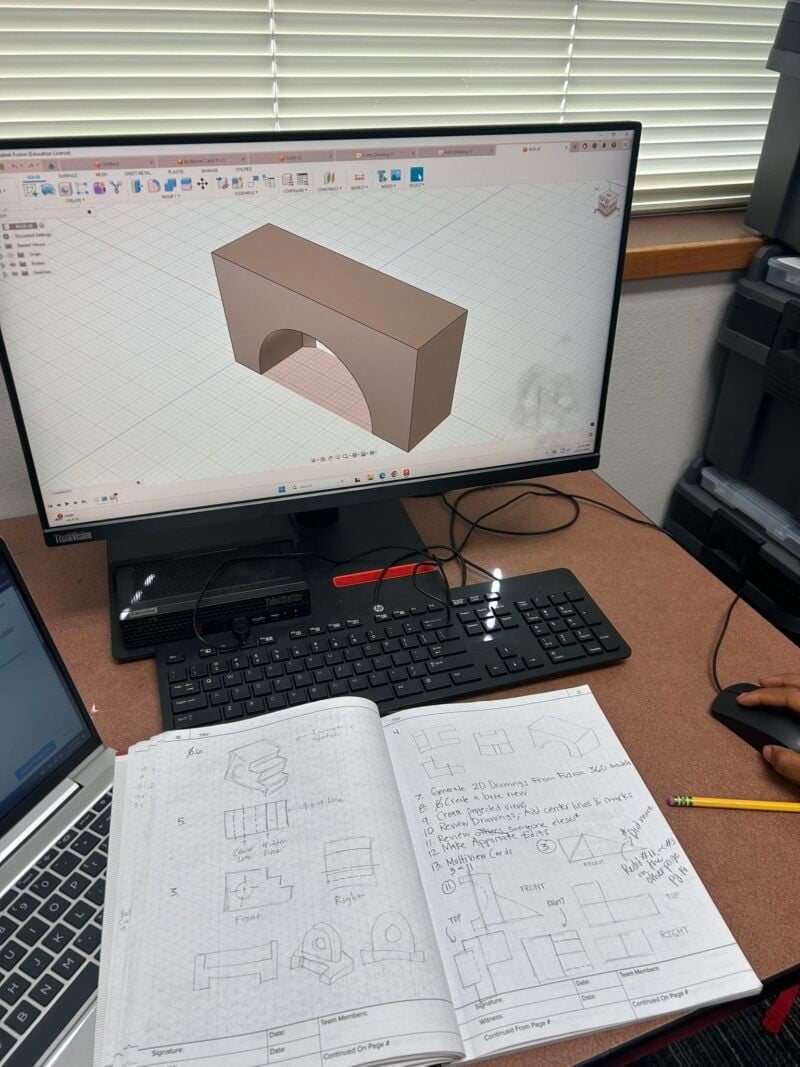 Image for the Tweet beginning: Our students are actively drafting