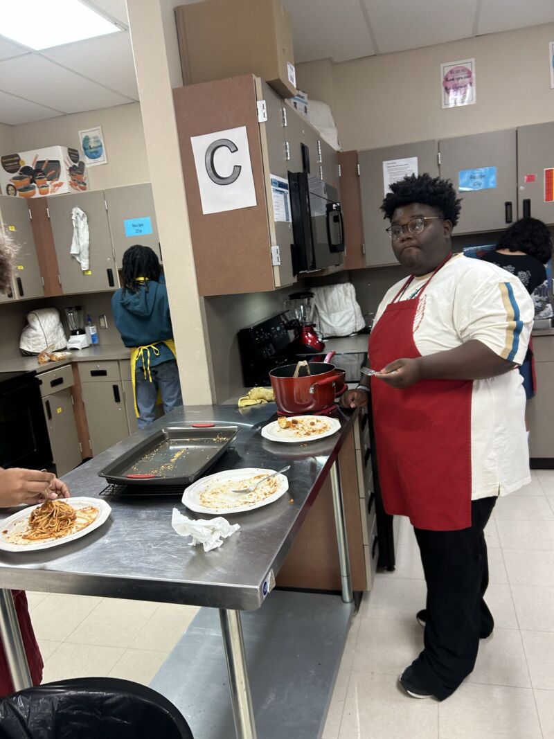 Image for the Tweet beginning: P-TECH students balance rigorous academics