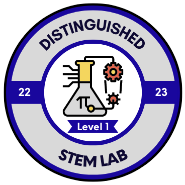 Distinguished STEM Lab Badges