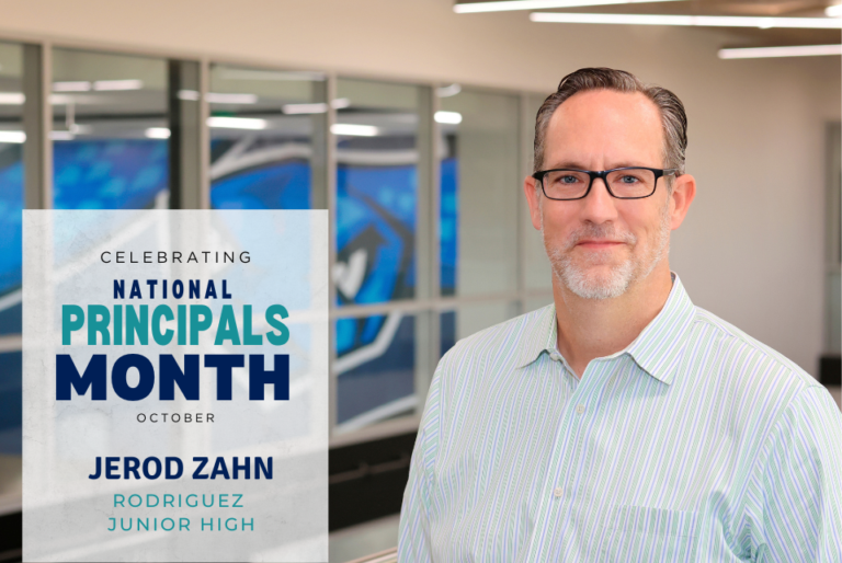 Celebrate National Principals Month with Principal Zahn