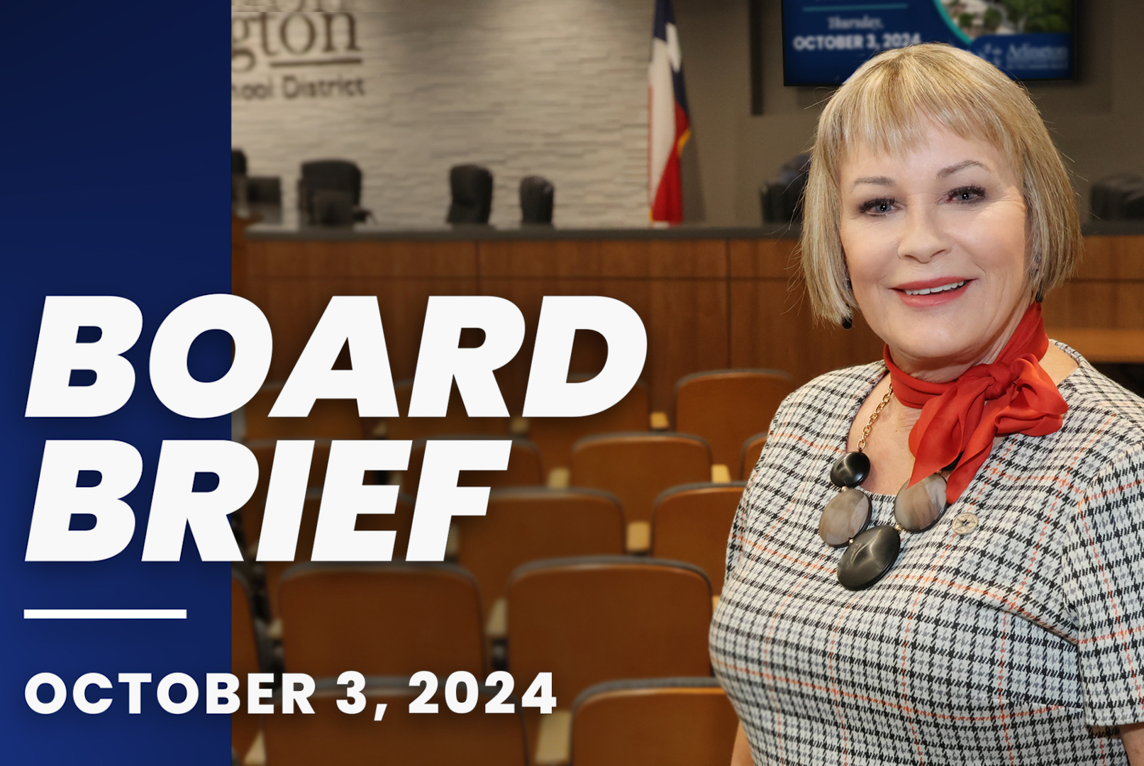 Watch Board Brief from the trustees meeting on Oct. 3, 2024