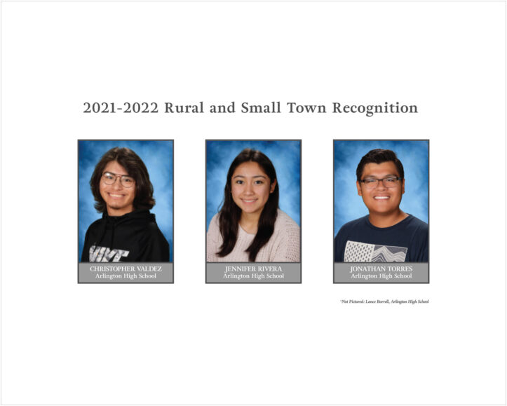 2021-2022 Rural and Small Town Recognition