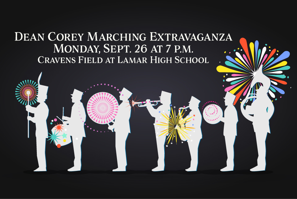 Dean Corey Marching Extravaganza is Sept. 26